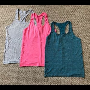 Lululemon Swiftly Tech tanks size 10
